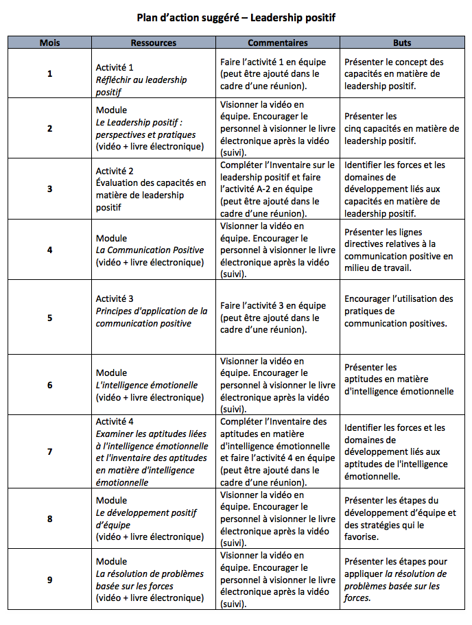 Exemple De Plan D Action Pdf Plan d'action